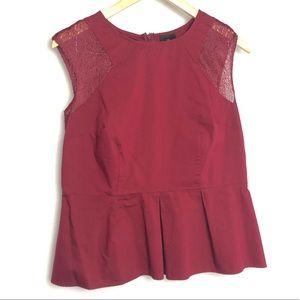 Worthington Blouse Peplum top size M